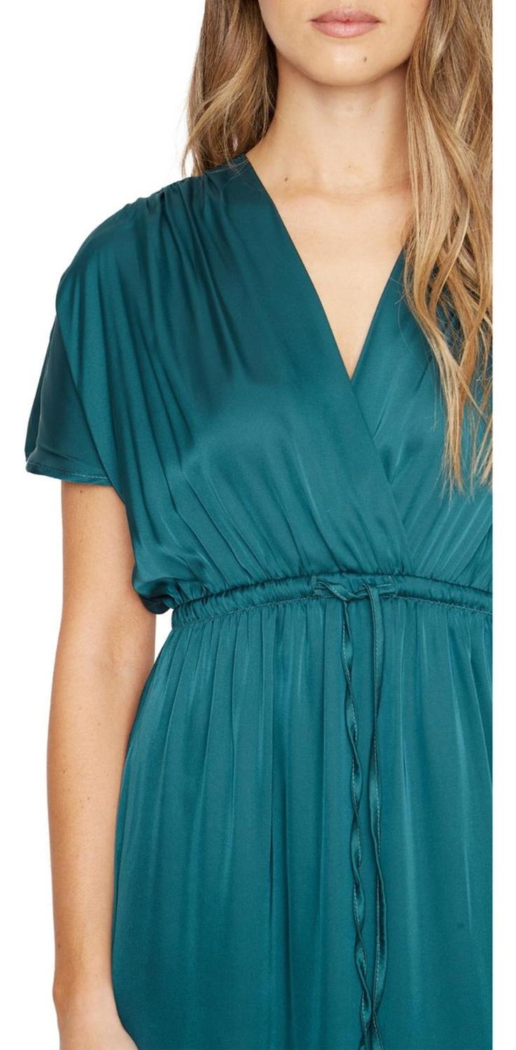 VESTIDO MUJER JACINTA TIENDA PETRÓLEO LUCILA SATIN - 5