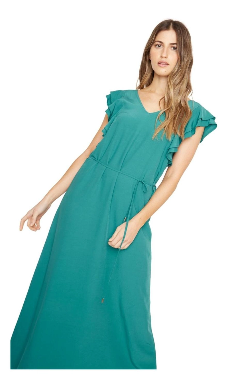 VESTIDO MUJER JACINTA TIENDA PETRÓLEO ZUZU - 4