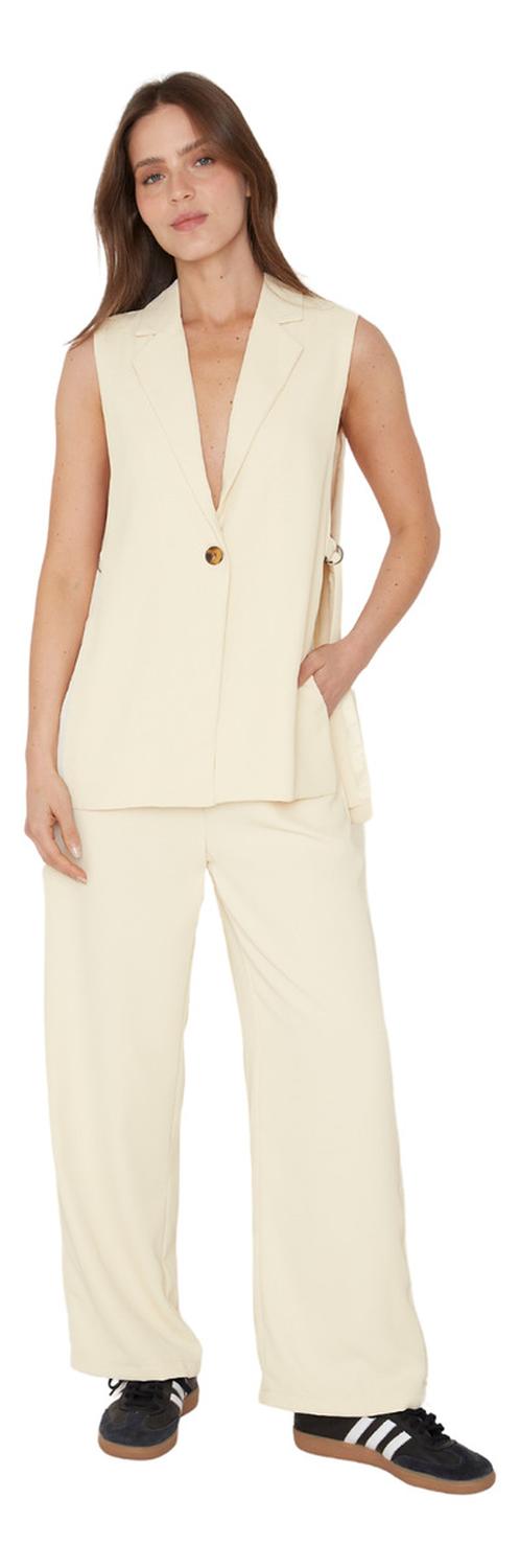 PANTALÓN MUJER JACINTA TIENDA BEIGE ELSA - 3