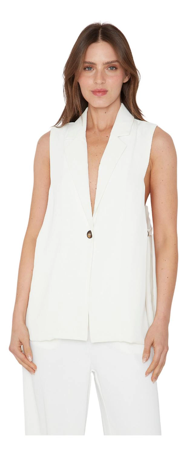 BLAZER ELSA BLANCO JACINTA TIENDA - 1