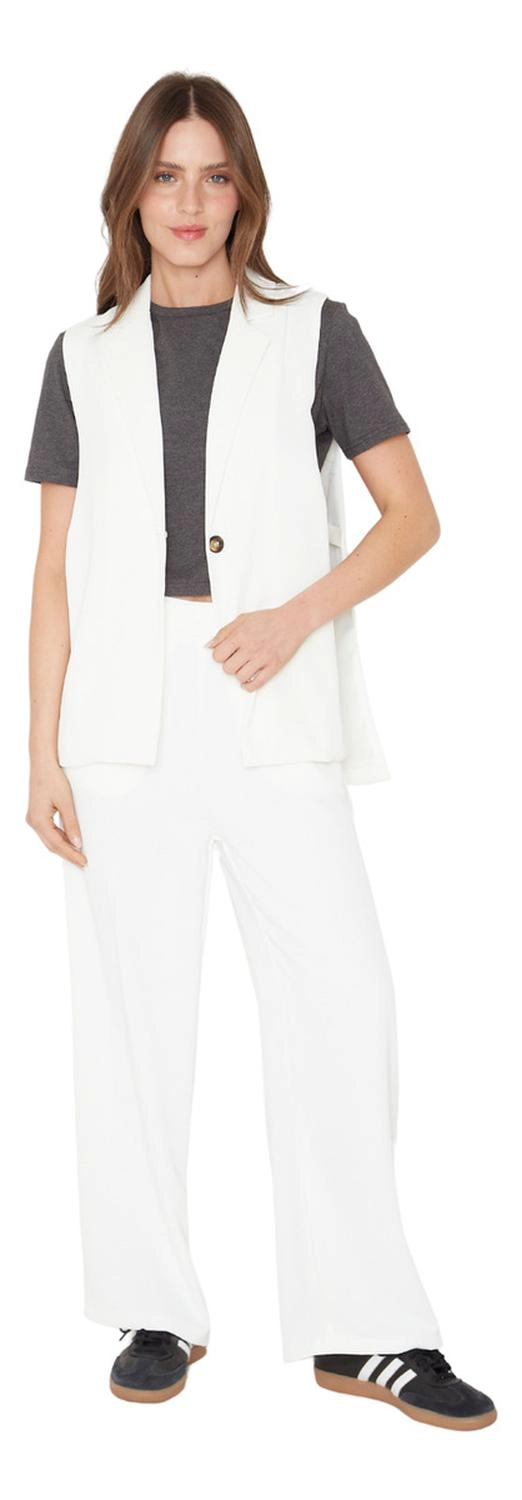 BLAZER ELSA BLANCO JACINTA TIENDA - 5