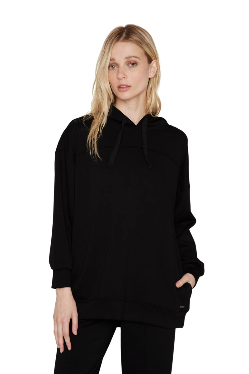 HOODIE SUMMER NEGRO JACINTA TIENDA - 1