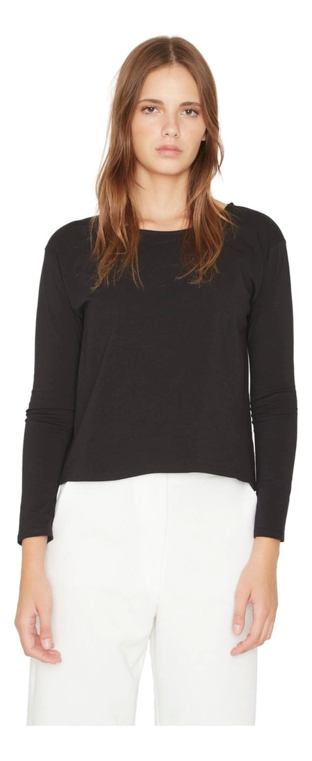 POLERA CLARA II NEGRA JACINTA TIENDA - 2