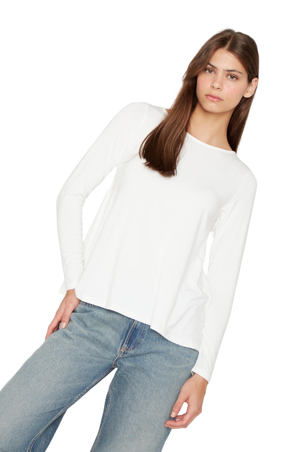 POLERA BIANCA CAMPANA III EN COLOR BLANCO JACINTA TIENDA - 2