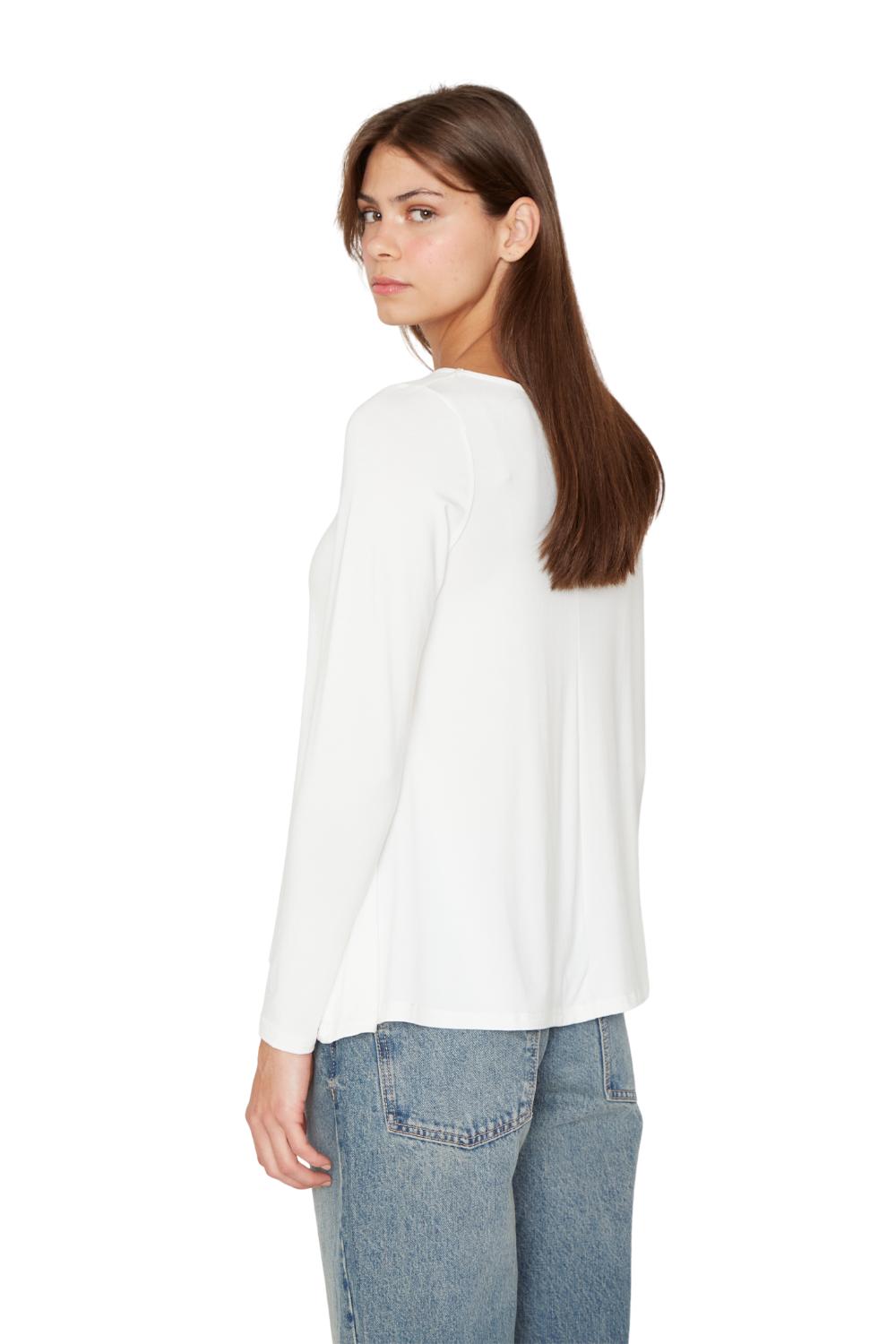 POLERA BIANCA CAMPANA III EN COLOR BLANCO JACINTA TIENDA - 5
