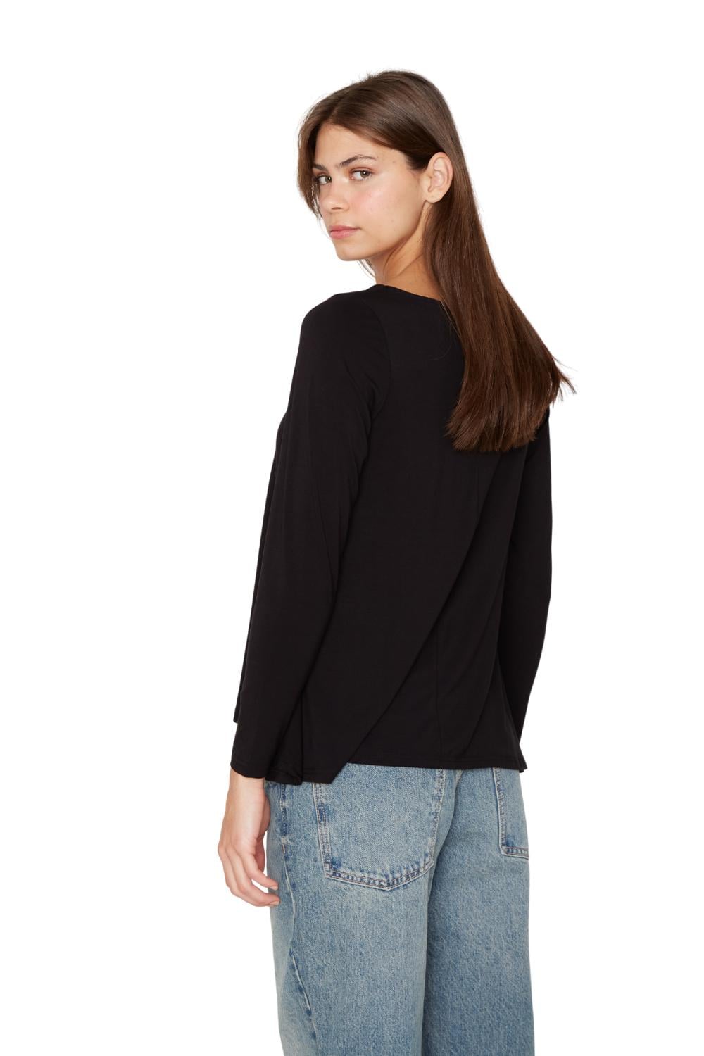 POLERA BIANCA CAMPANA III EN COLOR NEGRO JACINTA TIENDA - 5