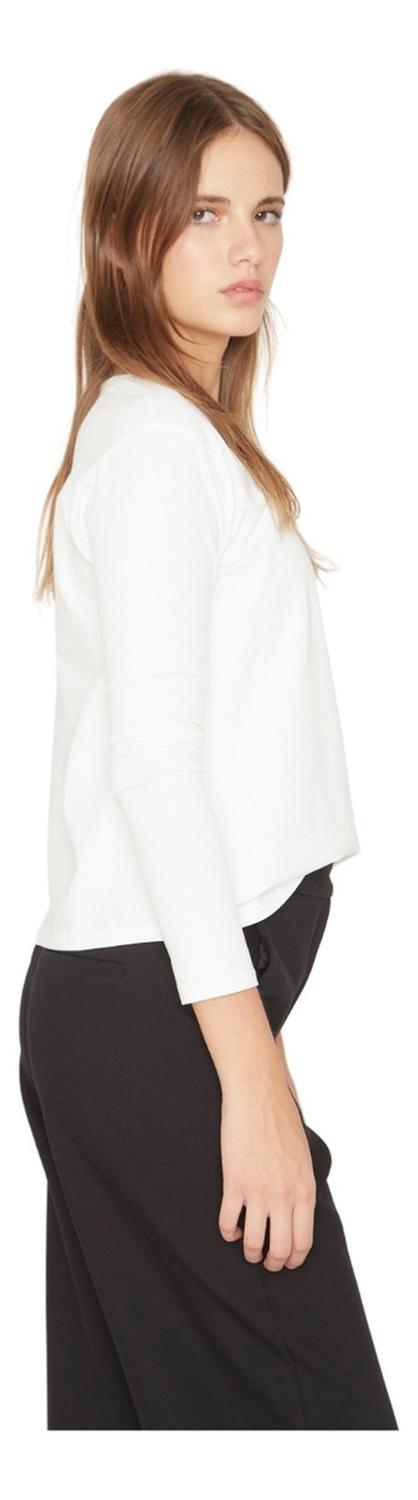 POLERA CLARA II BLANCA JACINTA TIENDA - 2
