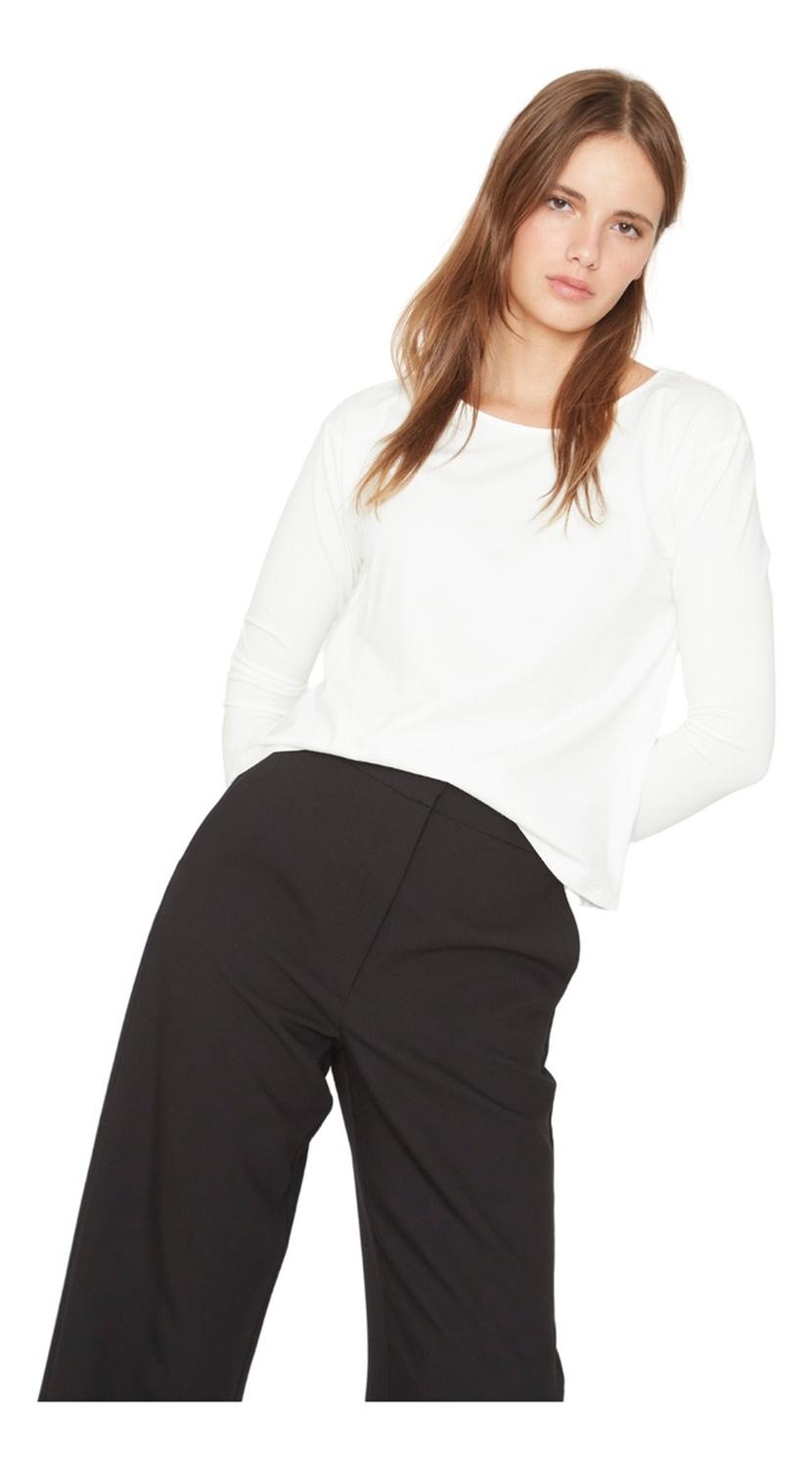 POLERA CLARA II BLANCA JACINTA TIENDA - 5