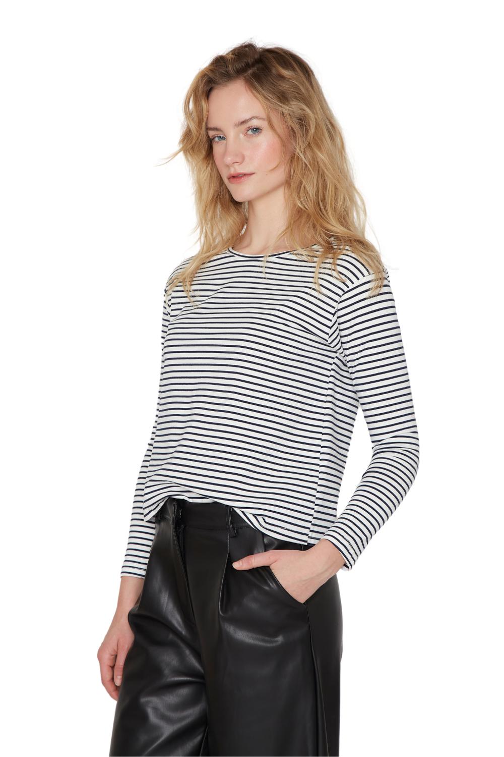POLERA CLARA II RAYAS JACINTA TIENDA - 1