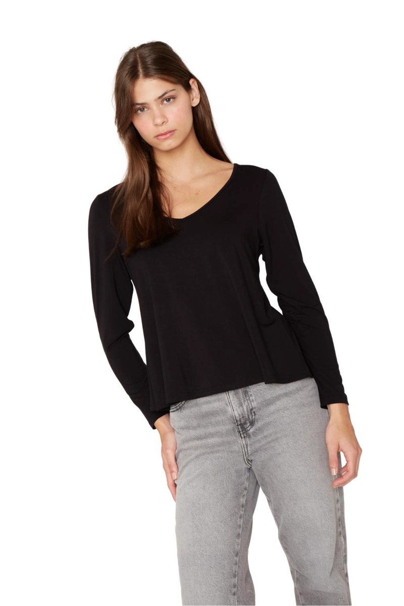 POLERA FRIDA III EN COLOR NEGRO JACINTA TIENDA - 4