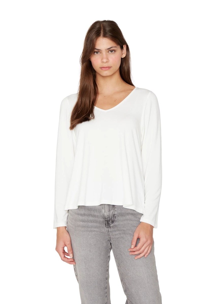 POLERA FRIDA III EN COLOR BLANCO JACINTA TIENDA - 1