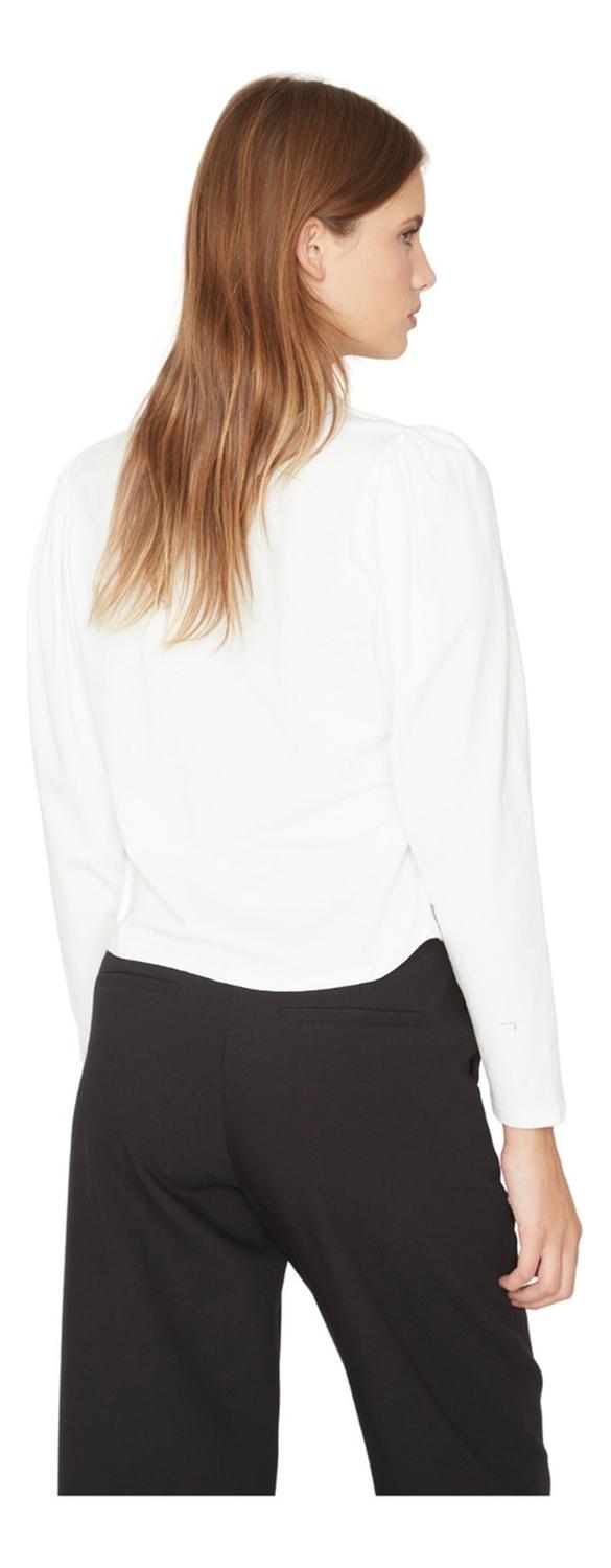 POLERA ALICIA MANGA LARGA BLANCA JACINTA TIENDA - 3