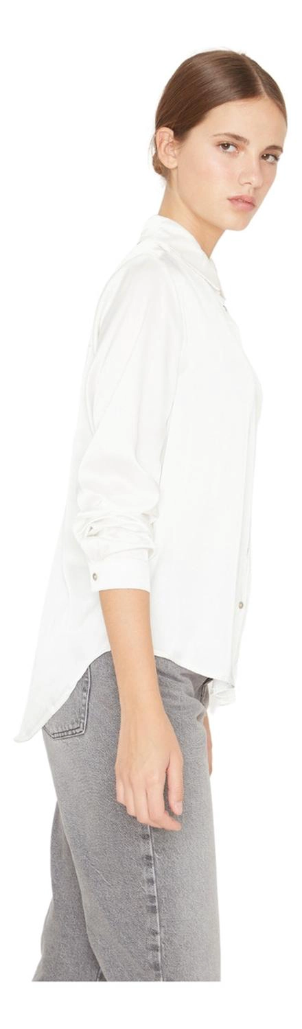 BLUSA SARA SATIN EN COLOR BLANCO JACINTA TIENDA - 2