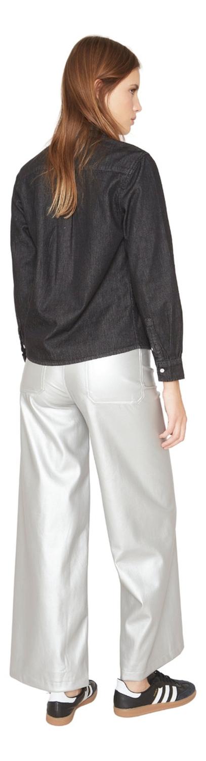 PANTALÓN MUJER JACINTA TIENDA PLATEADO KYLIE - 3
