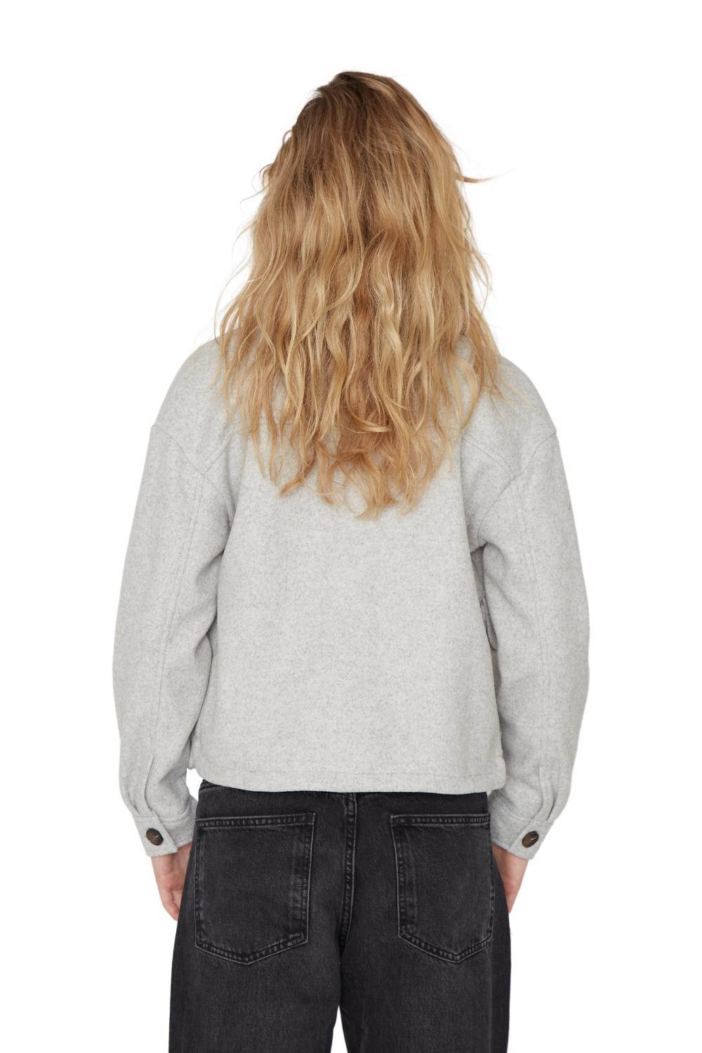 CHAQUETA CARGO GRIS JACINTA TIENDA - 6
