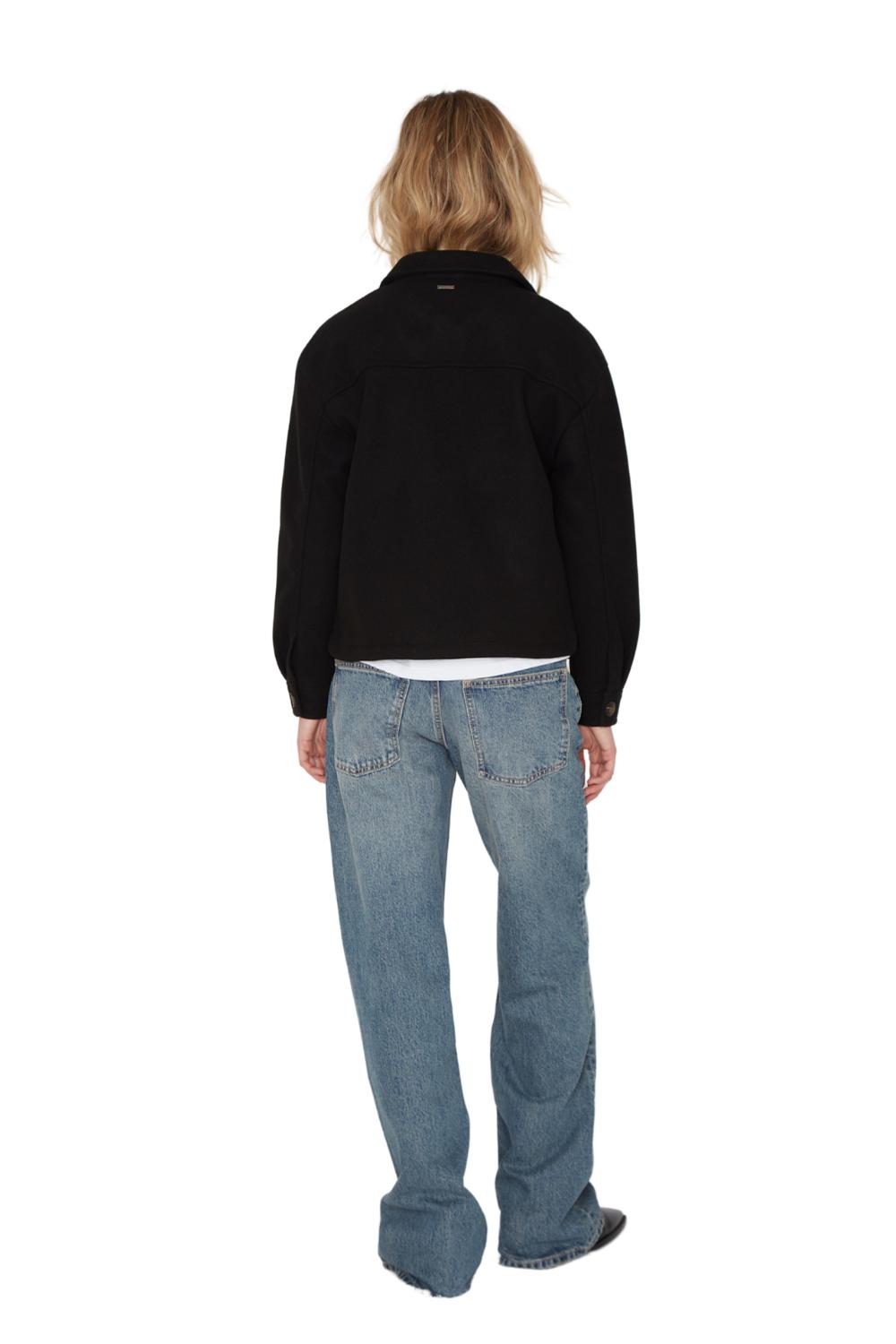 CHAQUETA CARGO NEGRA JACINTA TIENDA - 5