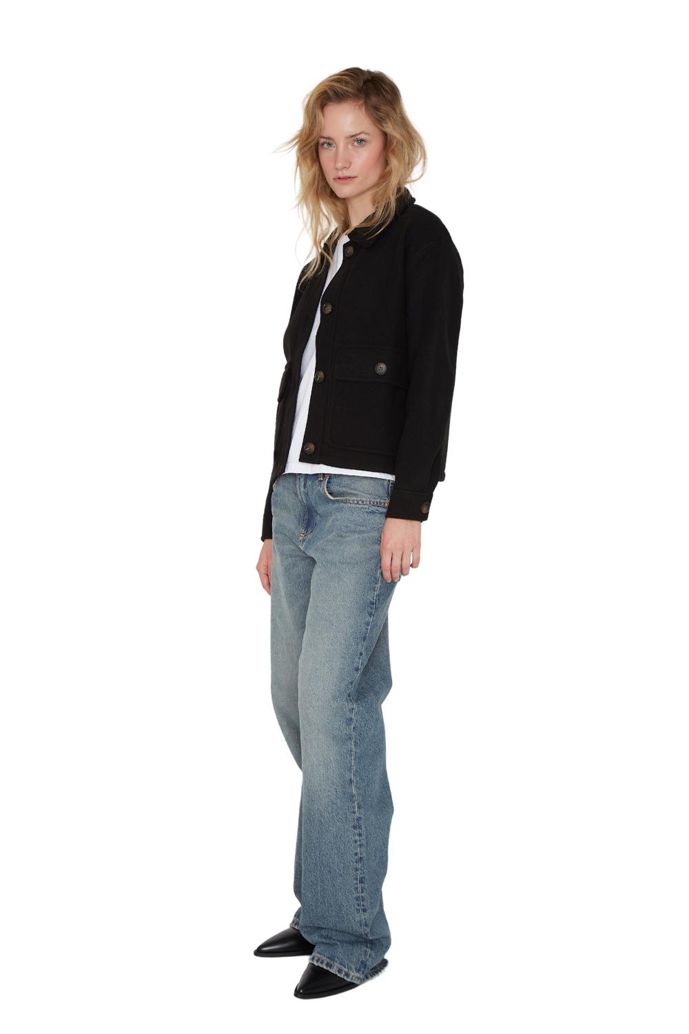CHAQUETA CARGO NEGRA JACINTA TIENDA - 6