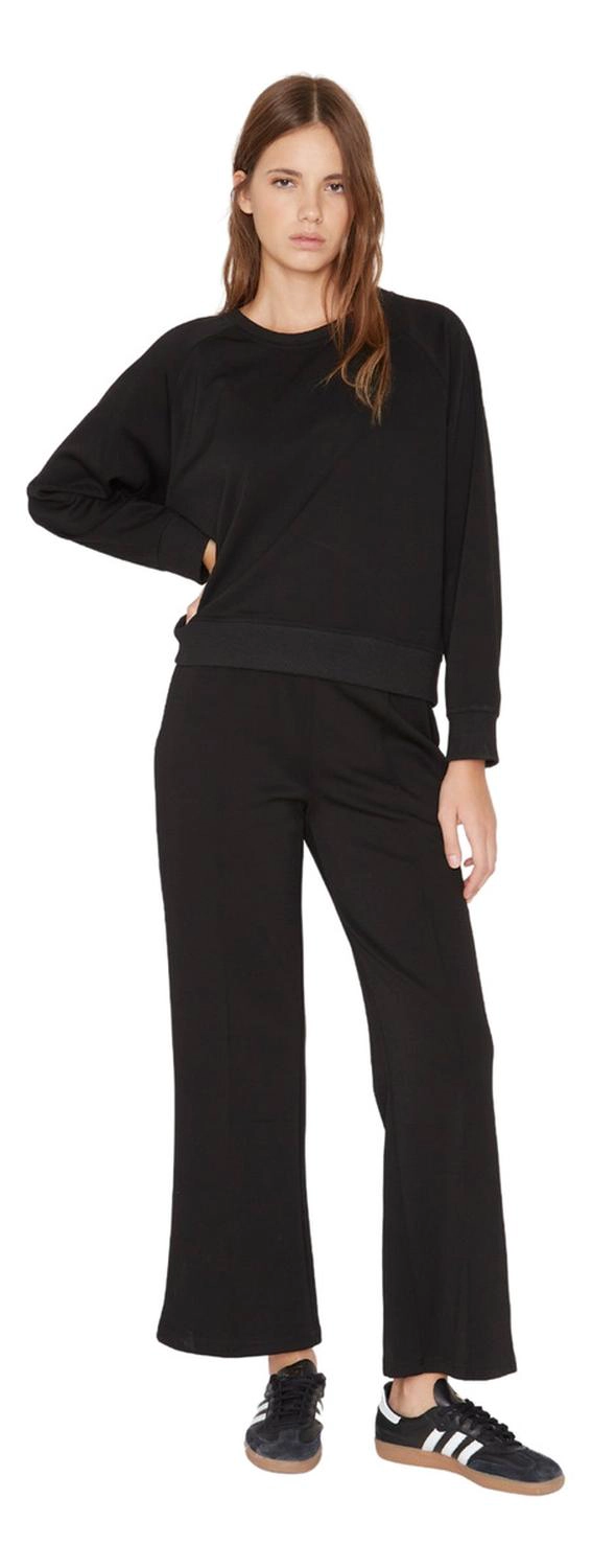 BUZO SUMMER NEGRO JACINTA TIENDA - 4
