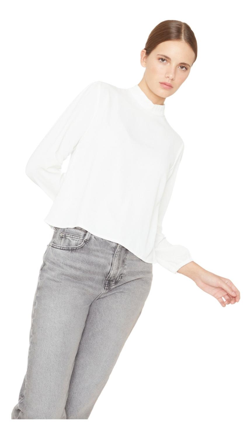 BLUSA PAULA II BLANCA JACINTA TIENDA - 5