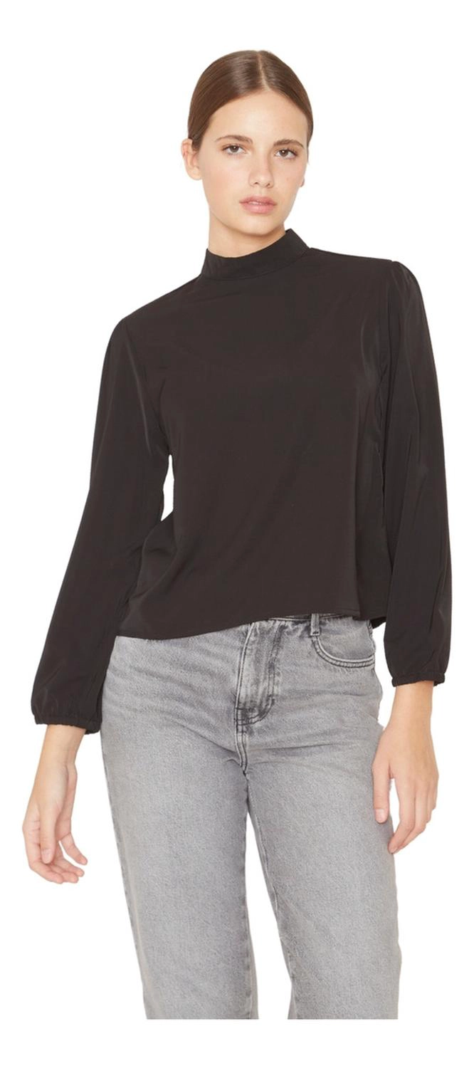 BLUSA PAULA II EN COLOR NEGRO JACINTA TIENDA