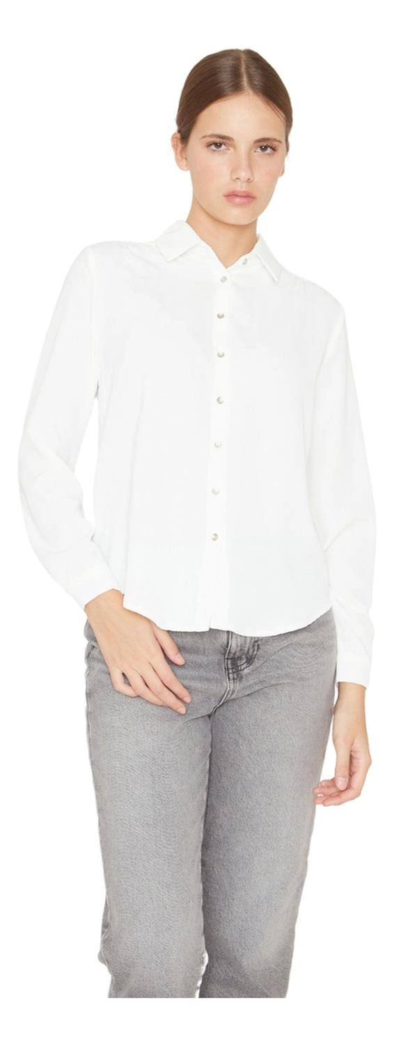 BLUSA SARA III EN COLOR BLANCO JACINTA TIENDA - 1