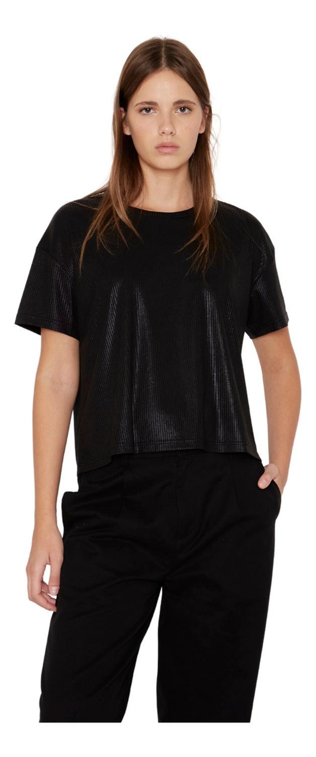 POLERA KURT GLITTER EN COLOR NEGRO JACINTA TIENDA - 1