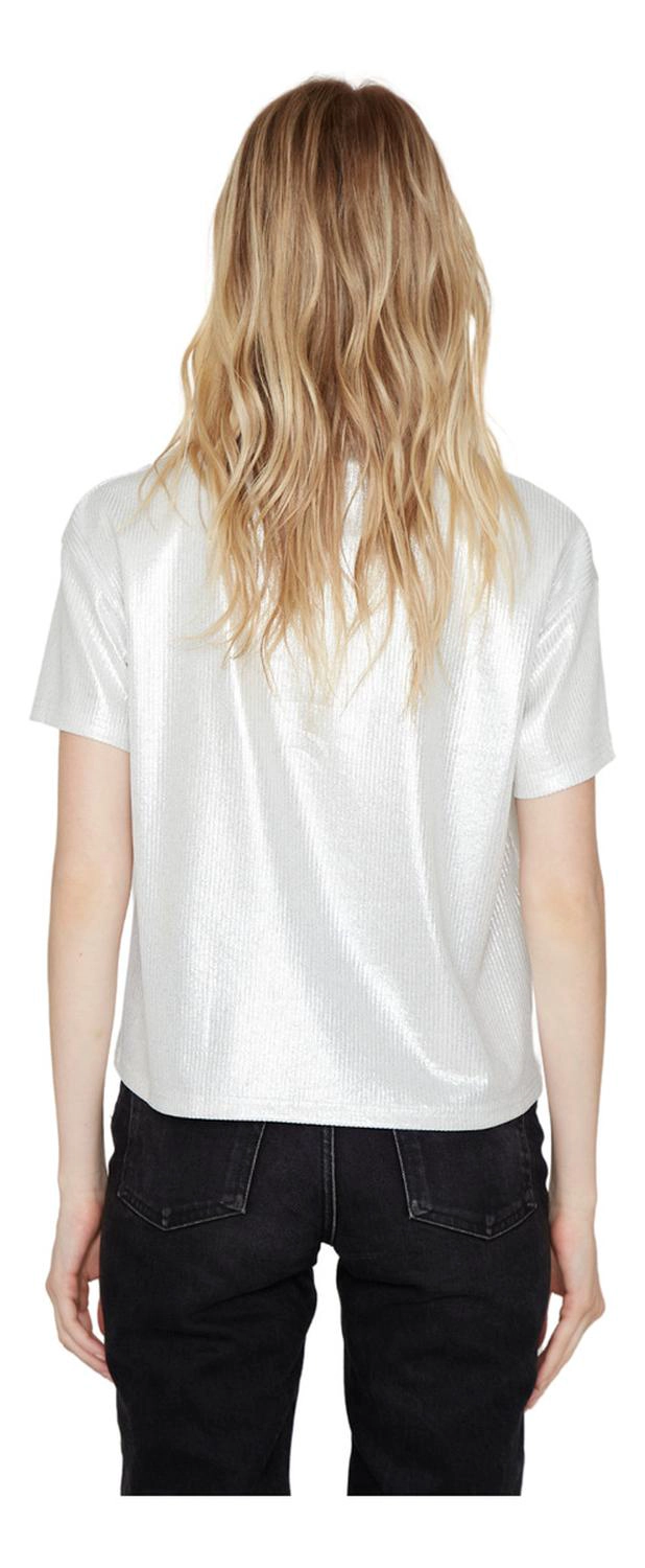 POLERA KURT GLITTTER EN COLOR BLANCO JACINTA TIENDA - 8
