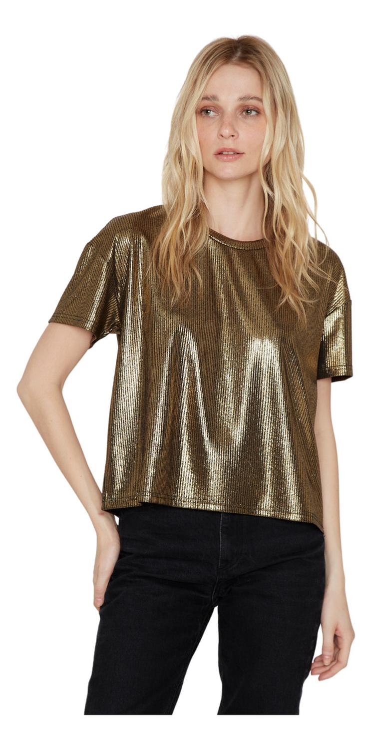 POLERA KURT GLITTER DORADA JACINTA TIENDA - 9