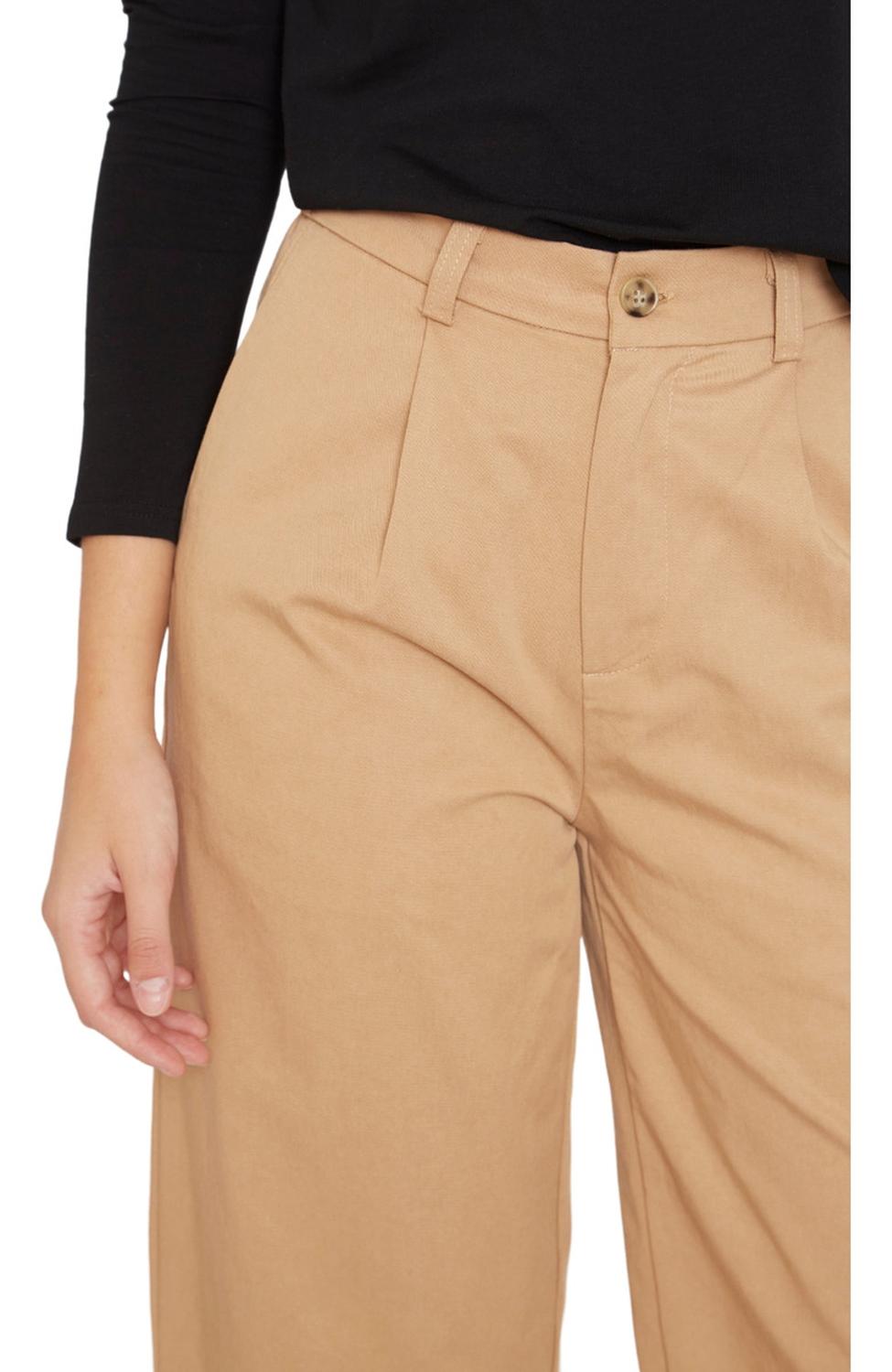 PANTALÓN ALGODÓN MUJER JACINTA TIENDA CAMEL SASTRE - 5
