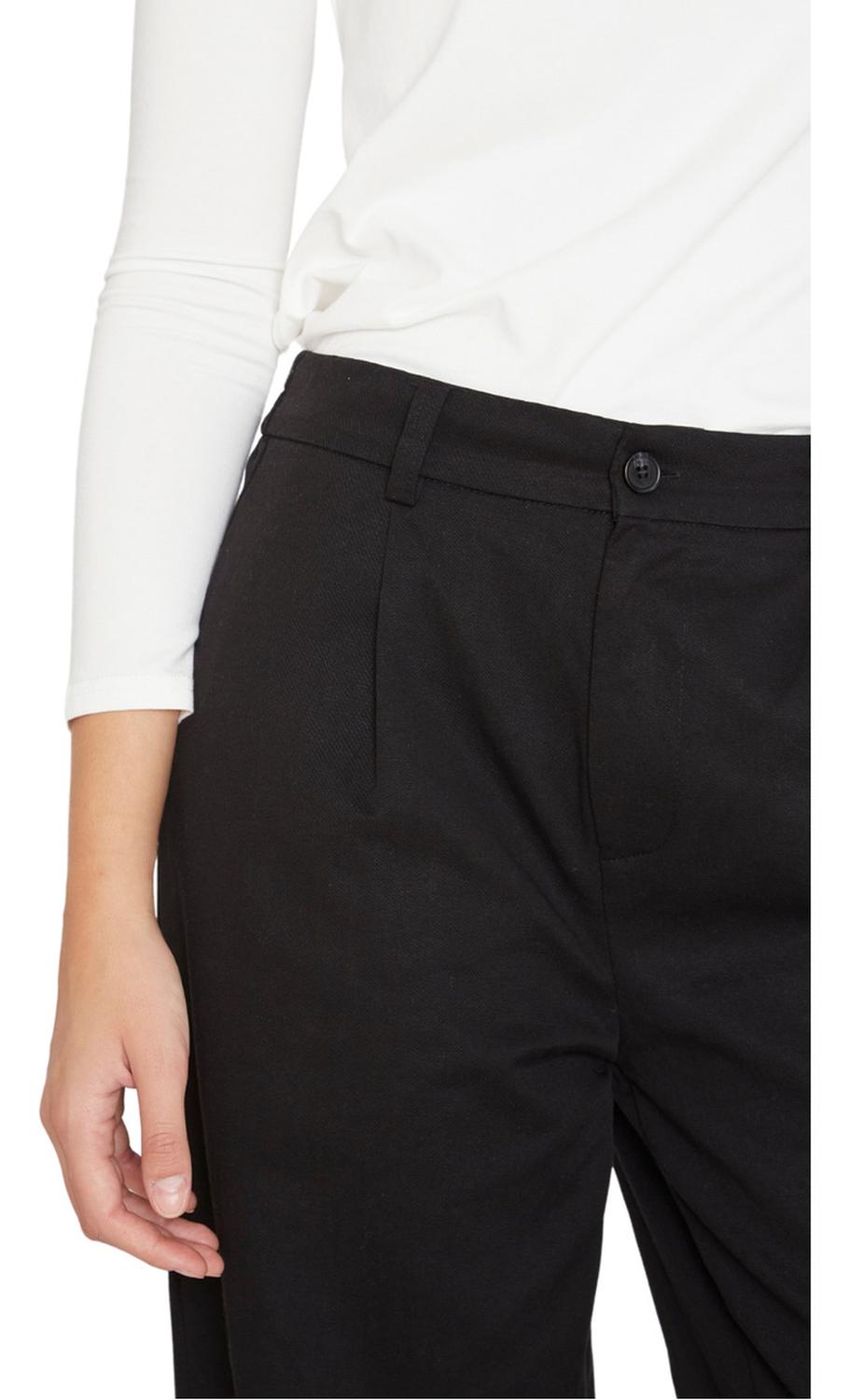 PANTALÓN ALGODÓN MUJER JACINTA TIENDA NEGRO SASTRE - 6