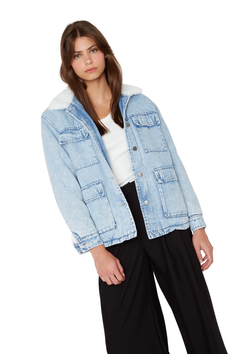 CHAQUETA JAMES DENIM AZUL JACINTA TIENDA - 3