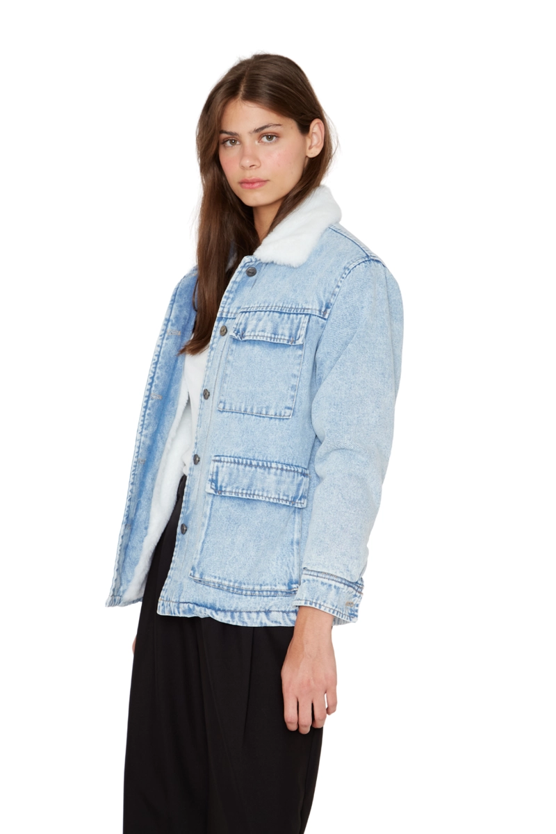 CHAQUETA JAMES DENIM AZUL JACINTA TIENDA - 4
