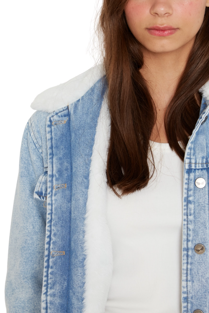 CHAQUETA JAMES DENIM AZUL JACINTA TIENDA - 6