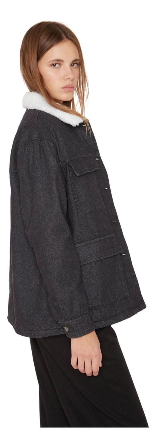 CHAQUETA JAMES DENIM EN COLOR NEGRO JACINTA TIENDA - 2