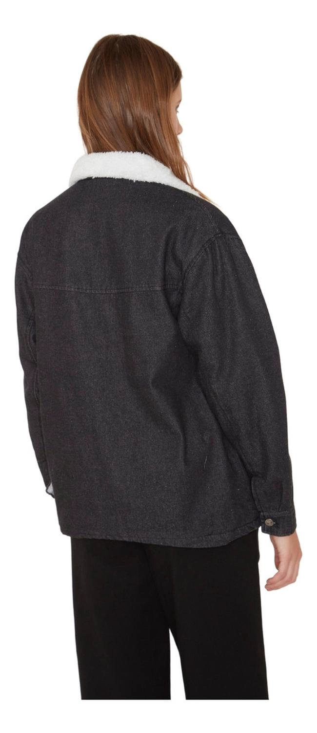 CHAQUETA JAMES DENIM EN COLOR NEGRO JACINTA TIENDA - 3