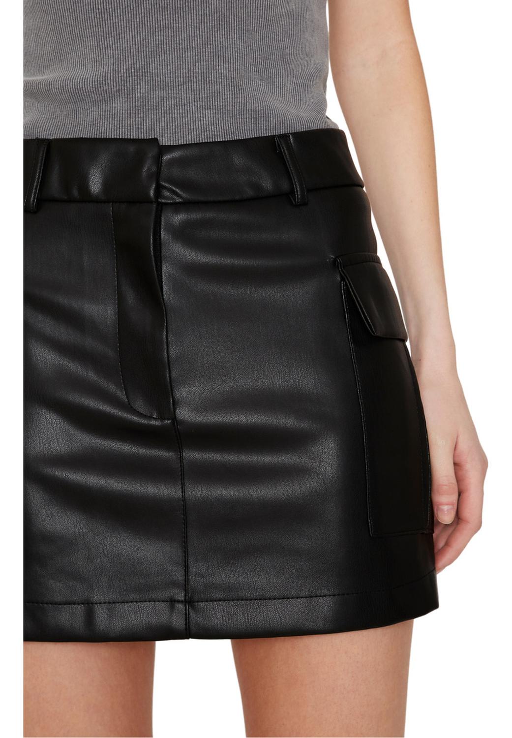 FALDA CARGO MUJER JACINTA TIENDA NEGRA - 6