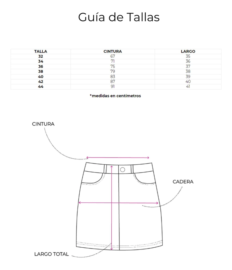 FALDA CARGO MUJER JACINTA TIENDA NEGRA - 7