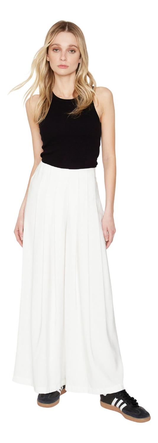 PANTALÓN MUJER JACINTA TIENDA BLANCO PRAGA LARGO - 1