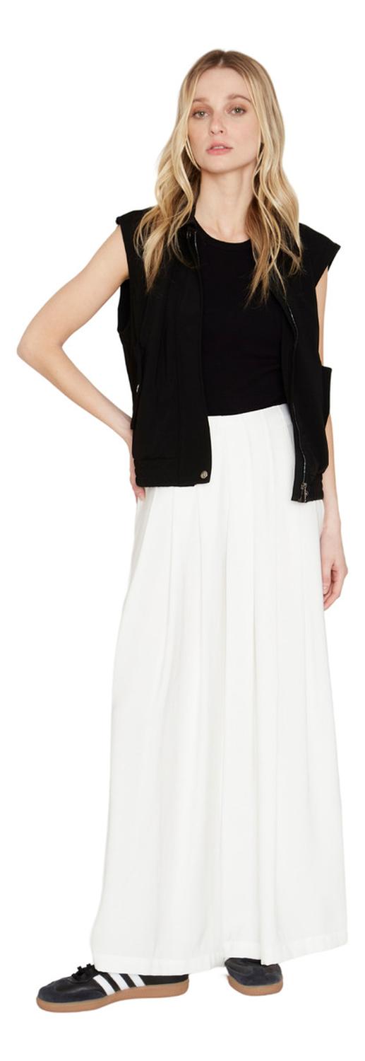 PANTALÓN MUJER JACINTA TIENDA BLANCO PRAGA LARGO - 4