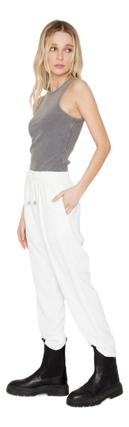 PANTALÓN JOGGER MUJER JACINTA TIENDA BLANCO SUMMER - 2