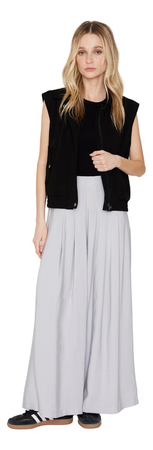 PANTALÓN MUJER JACINTA TIENDA GRIS PRAGA LARGO - 4