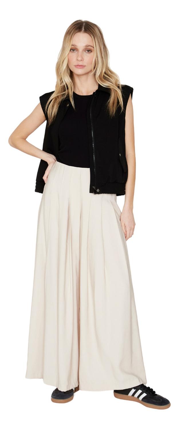PANTALÓN MUJER JACINTA TIENDA CRUDO PRAGA LARGO - 1