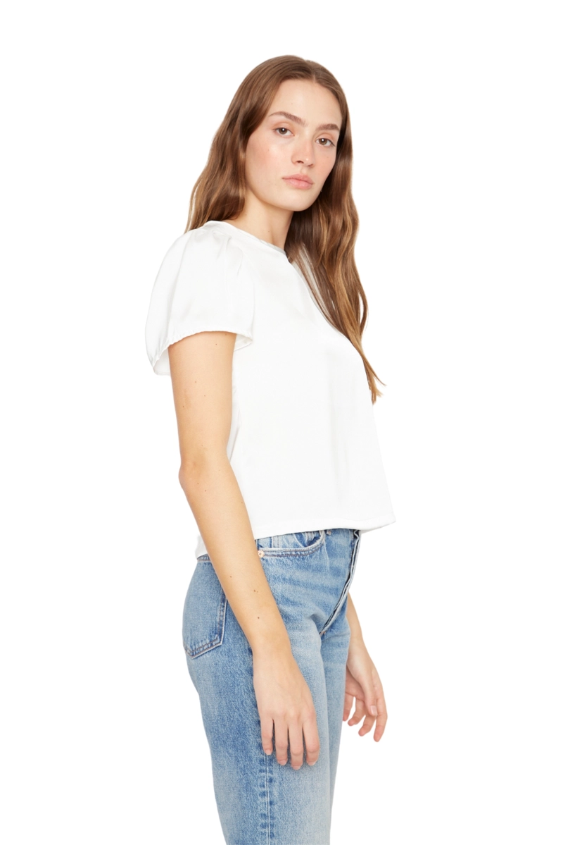 BLUSA OLIVIA SATIN EN COLOR BLANCO JACINTA TIENDA - 9