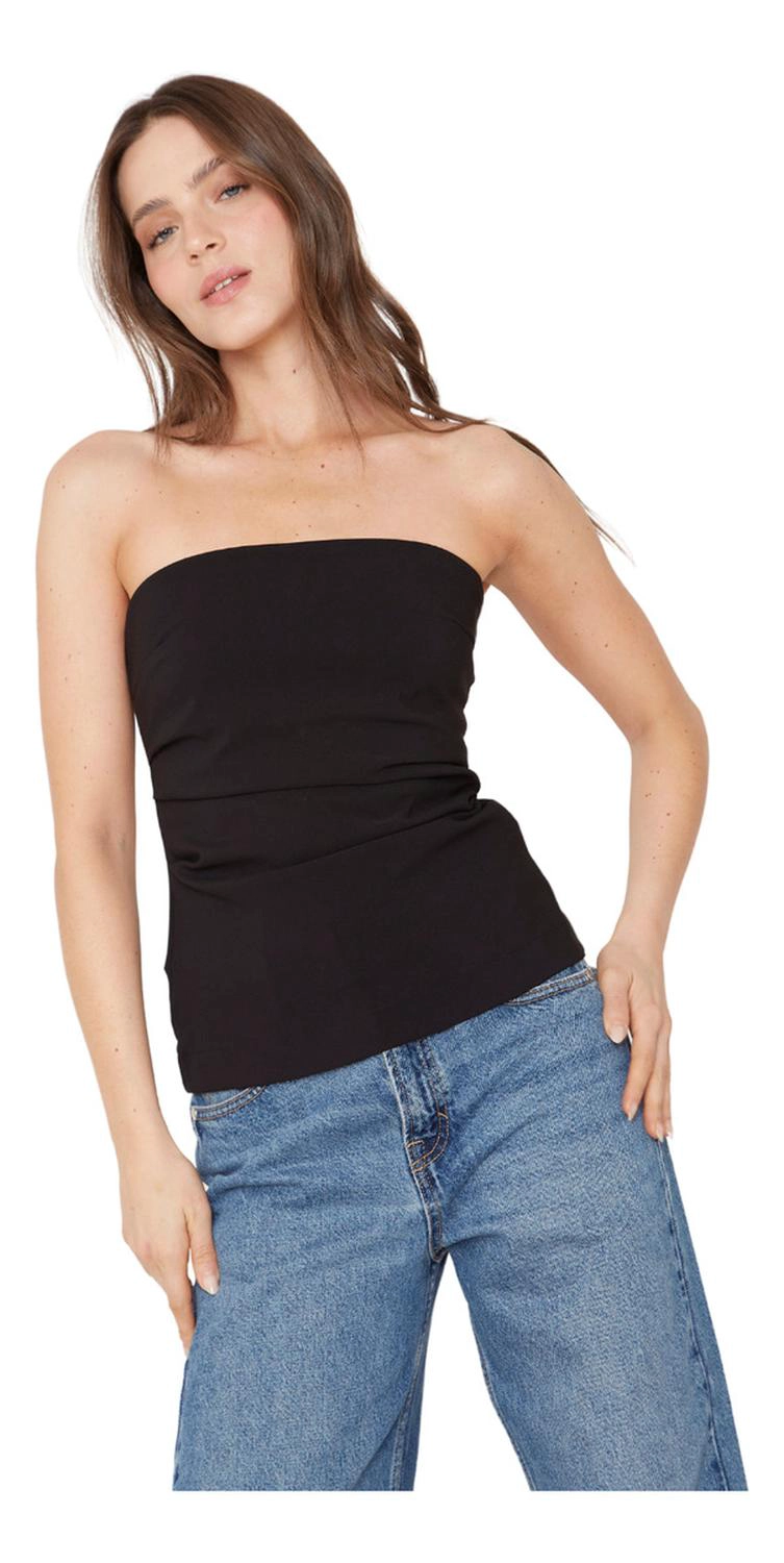 POLERA PETRA EN COLOR NEGRO JACINTA TIENDA - 3