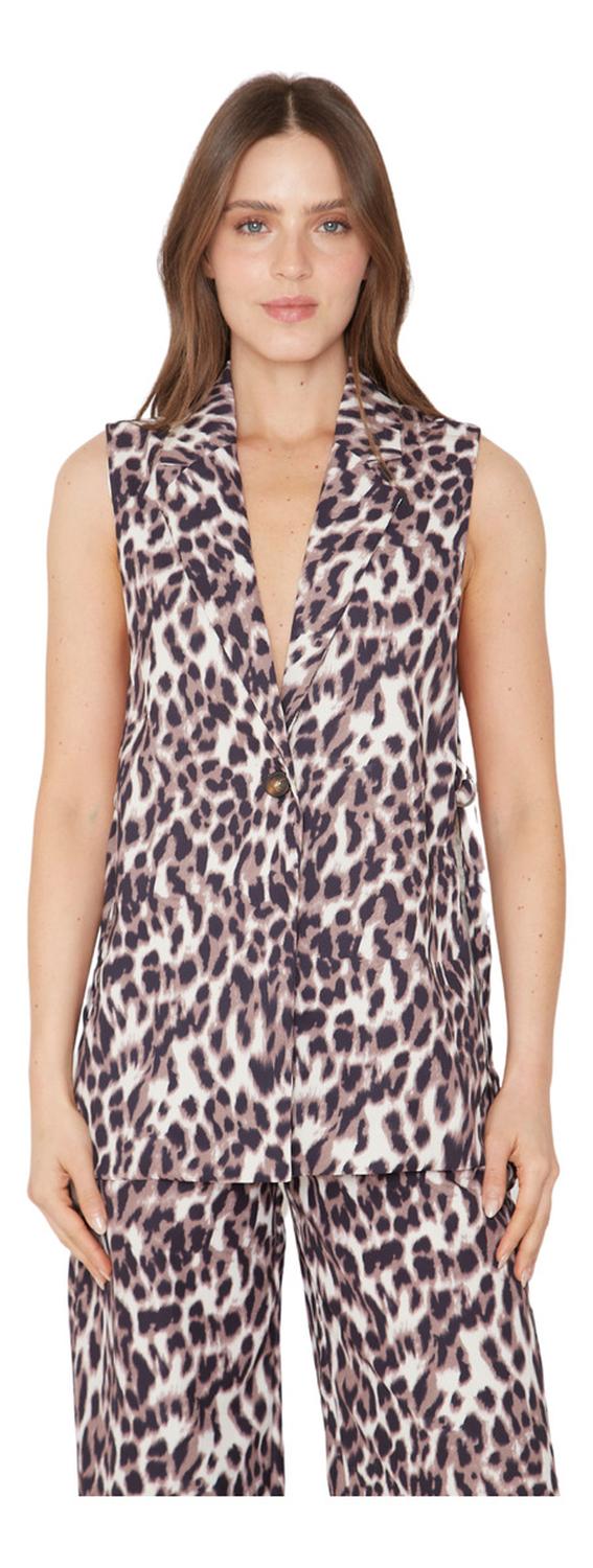 BLAZER ELSA ANIMAL PRINT JACINTA TIENDA - 1