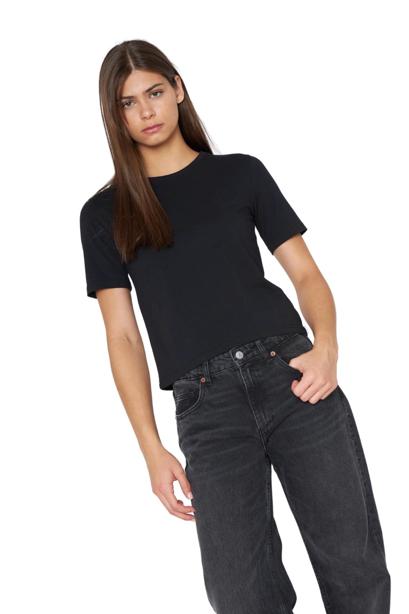 POLERA JACINTA NEGRA JACINTA TIENDA - 5