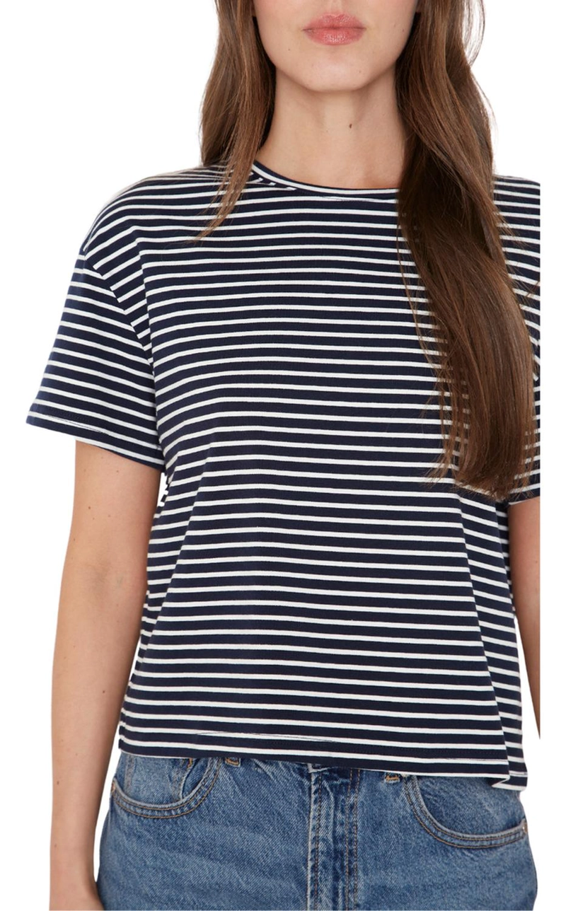 POLERA ARA AZUL Y EN COLOR BLANCO JACINTA TIENDA - 7
