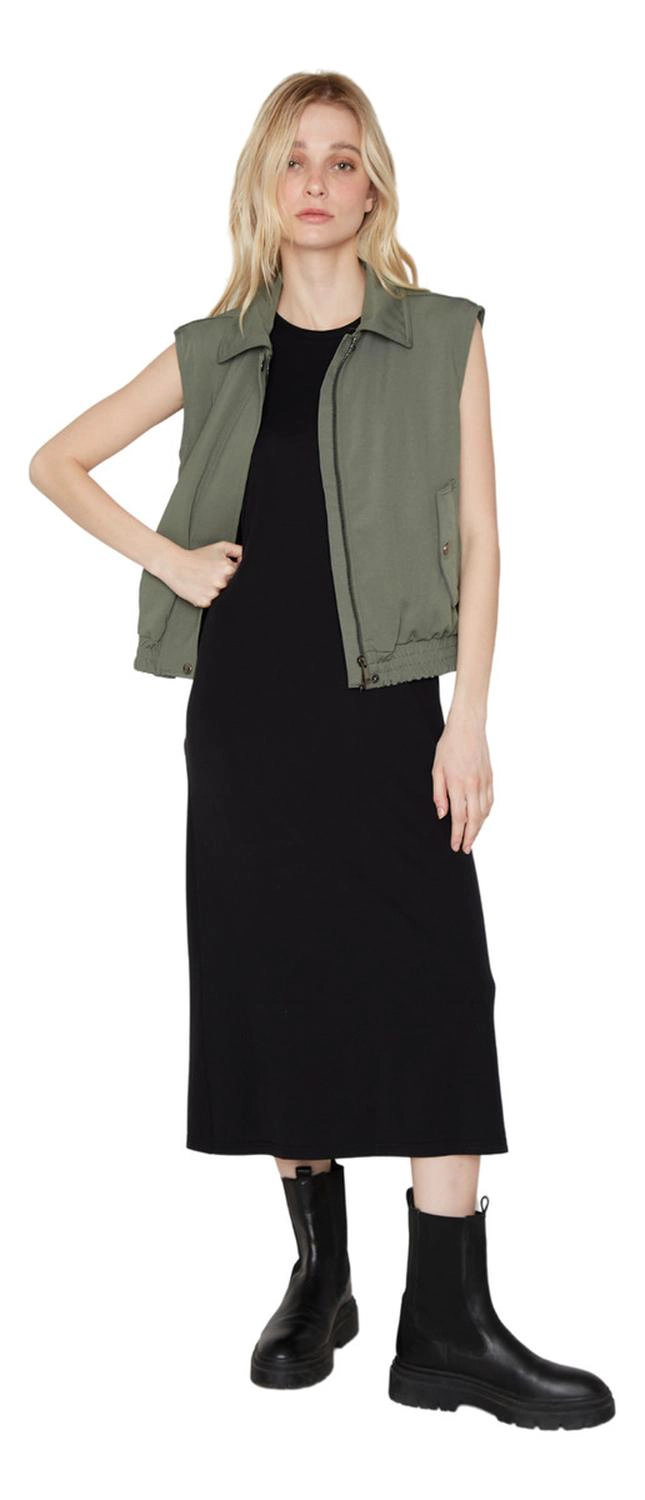 VESTIDO SUMMER NEGRO JACINTA TIENDA - 3