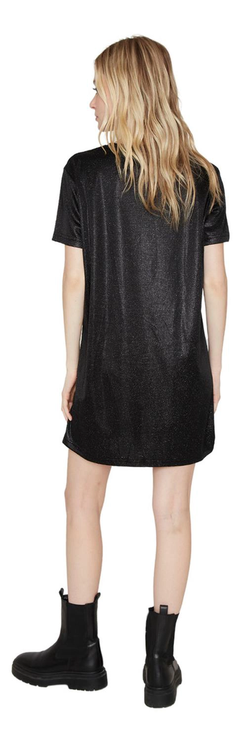 VESTIDO GLITTER NEGRO JACINTA TIENDA - 4