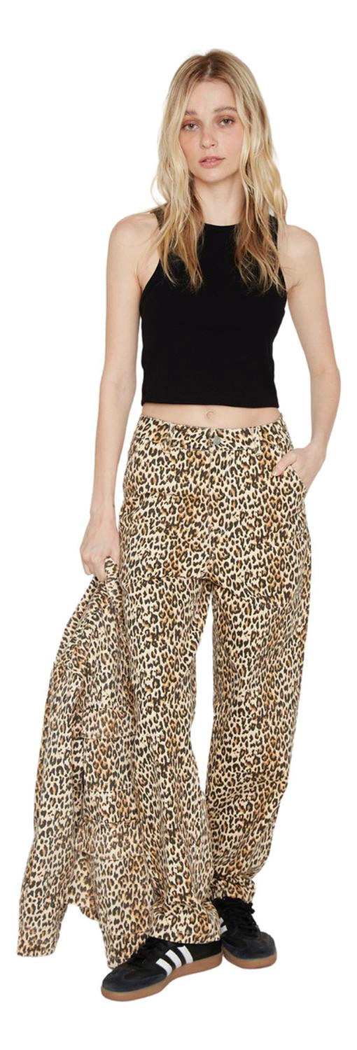PANTALON ANIMAL PRINT DENIM JACINTA TIENDA - 2
